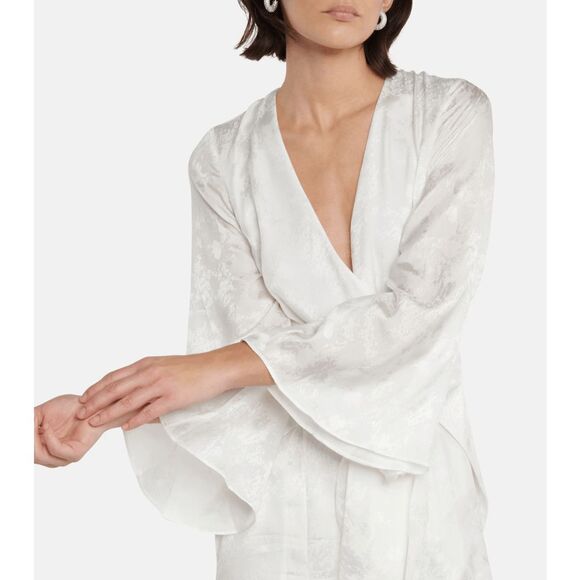 Galvan Bridal Havana silk-blend gown FR40/US8 $2295 - Picture 3 of 10